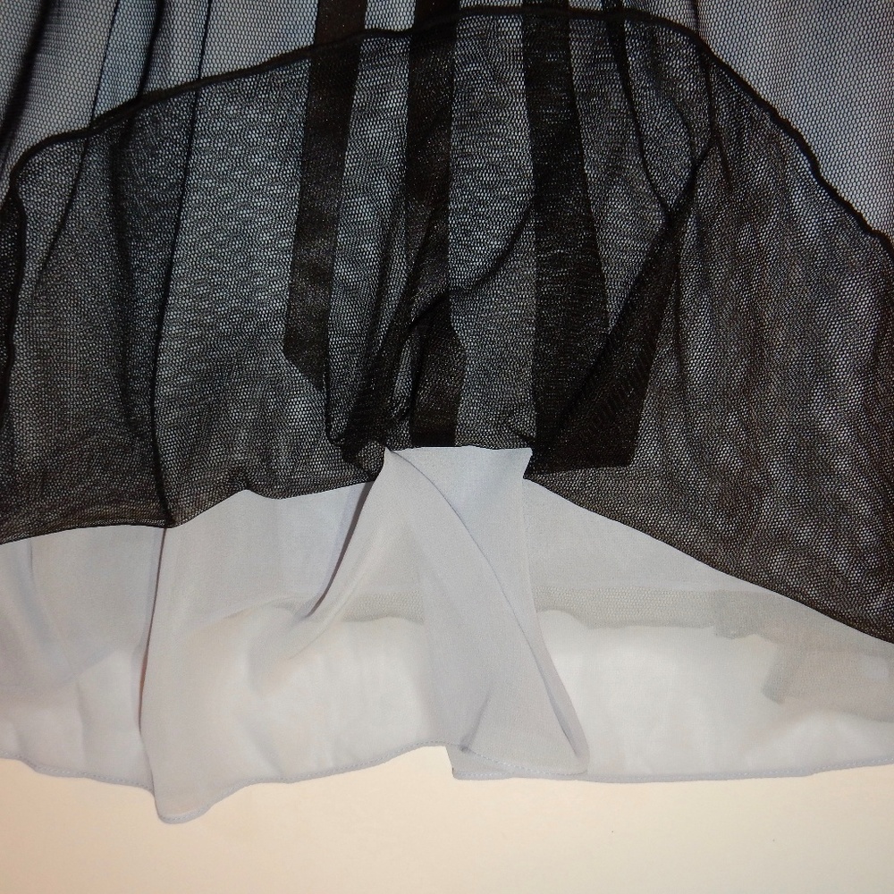 Victorias Secret Cami Sheer Nightie XL Black - Picture 6 of 8